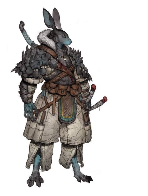 Rabbit Folk, Pathfinder Character, Dungeons And Dragons Classes, Chara Design, Fantasy Races, Dungeons And Dragons Characters, Character Collection, Dungeons And Dragons Homebrew, Dnd Ideas