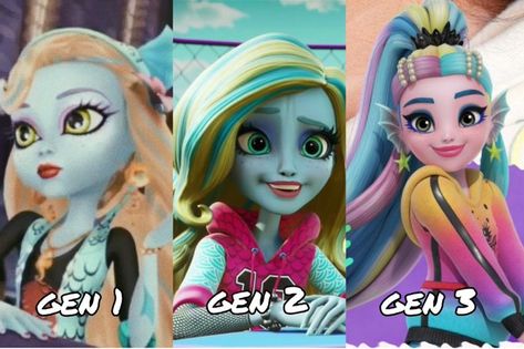 Monster High Gen 3, Arte Monster High, Monster High Pictures, Moster High, Lagoona Blue, Animatronic Fnaf, Boyfriend Games, Monster High Art, Monster High Characters