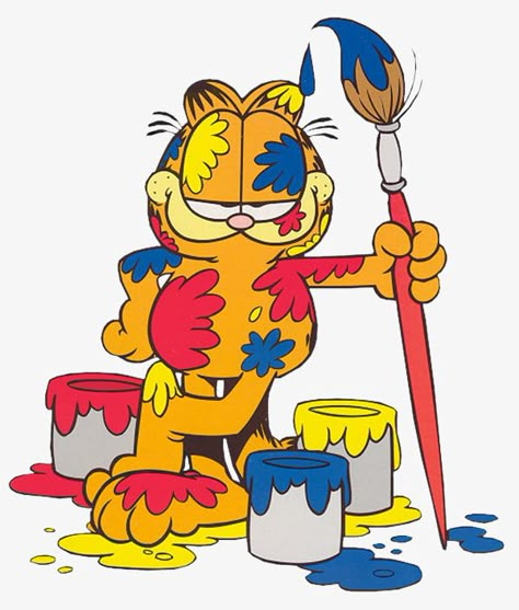 Garfield Pictures, Garfield Images, Garfield Cartoon, Garfield Cat, Garfield Comics, Garfield And Odie, Classic Cartoon Characters, Old Cartoons, Classic Cartoons