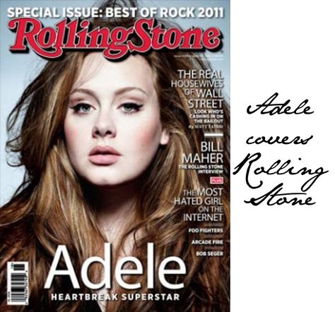 Adele...../sigh Adele Magazine, Adele Bob, Rolling Stone Magazine Cover, Rolling Stone Magazine, Bill Maher, Bob Seger, Rolling Stones Magazine, Magazine Issue, Music Images