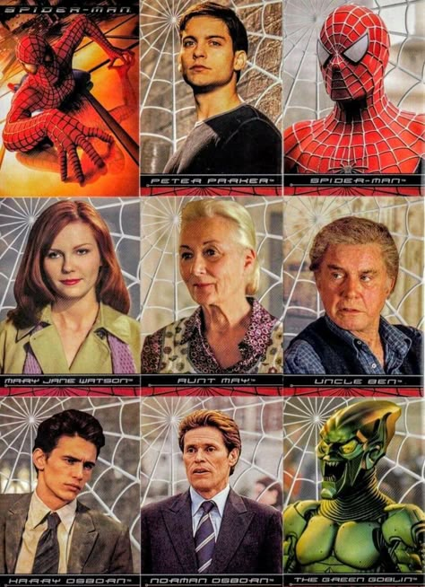 Spiderman Comic Covers, Spiderman 2002, Marvel Diy, Spider Man Trilogy, Dr Octopus, Marvel Cards, Marvel And Dc Characters, Tobey Maguire, Comic Book Collection