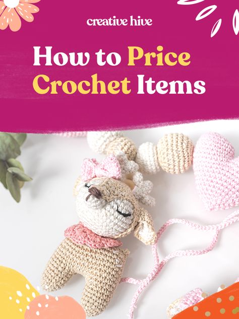 If you’re stumped on how to price your crocheted products then keep watching because today I’m giving you the 5 things you need to consider to keep your business profitable and making sales. How Much To Charge For Crochet Items, Crochet Pricing, Crochet Business Ideas, Selling Crochet Items, Crochet Basket Pattern Free, Crochet Baby Gifts, Crochet Business, Crochet Basket Pattern, Crochet Fashion Patterns