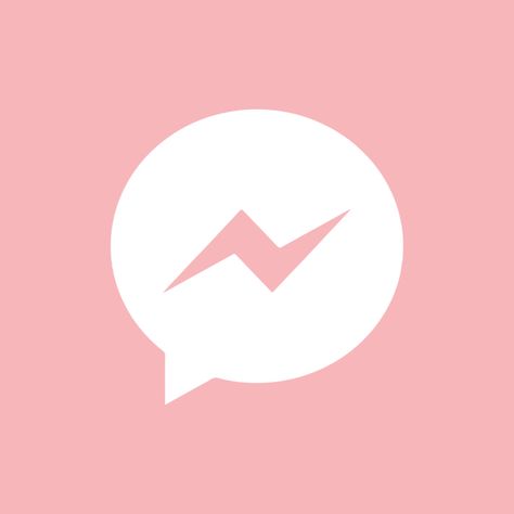 Facebook Logo Aesthetic Pink, Messenger Logo Aesthetic, Pink Imessage Icon, Messenger Icon Aesthetic, Pink Messages Icon, Pink Facebook Icon, Peanuts Aesthetic, Pink Message Icon, Facebook Messenger Icon