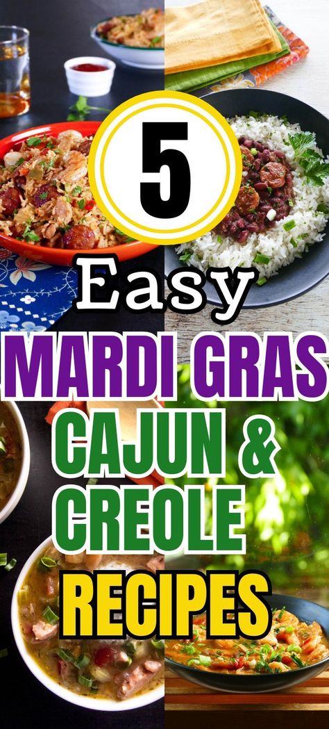 Instant Pot Cajun recipes that are perfect for your next Mardi Gras Fat Tuesday party or get-together. This collection of New Orleans Louisiana recipes is also great for a weeknight dinner idea. Authentic Creole Jambalaya Recipe, Mardi Gras Dinner Party, Mardi Gras Appetizers, Fat Tuesday Food, Creole Jambalaya Recipe, Cajun Recipes Easy, Instant Pot Cajun, Mardi Gras Party Food, Mardi Gras Dinner