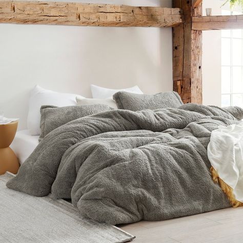 Sleepy Haven - Coma Inducer® Oversized Comforter - London Fog Oversized Bed, College Comforter, Bedding Photography, Dorm Bedding Twin Xl, Oversized King Comforter, Dorm Bedding Sets, Oversized Comforter, Plush Bedding, Twin Xl Comforter