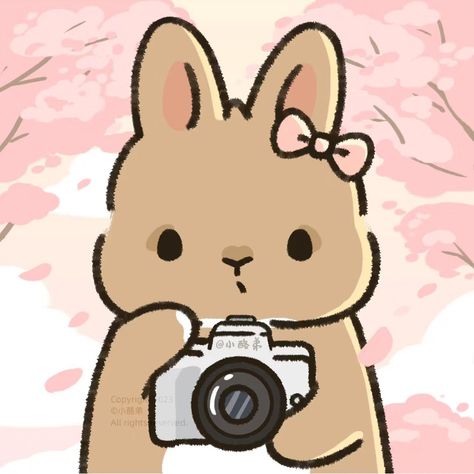 Cute Bunny Pfp, Cute Bunny Cartoon, Bunny Drawing, Cute Animal Drawings Kawaii, Cute Doodles Drawings, Cute Easy Drawings, Cute Little Drawings, Cute Animal Drawings, Cute Wallpaper Backgrounds