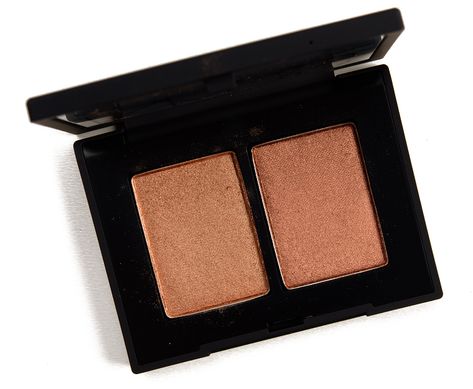 NARS Isolde Duo Eyeshadow (2018) Review & Swatches Nars Duo Eyeshadow, Eyeshadow Basics, Nars Eyeshadow, Dream Makeup, Pink Eye Makeup, Glitter Eyeshadow Palette, Blending Eyeshadow, Black Eyeshadow, Simple Eye Makeup