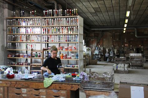 Carlo Moretti Murano Glass Factory Glassblowing Studio, Murano Glass Jewelry, Murano Italy, Glasses Drinking, Venetian Glass, Drinking Glasses, Venice Italy, Glass Jewelry, Murano Glass