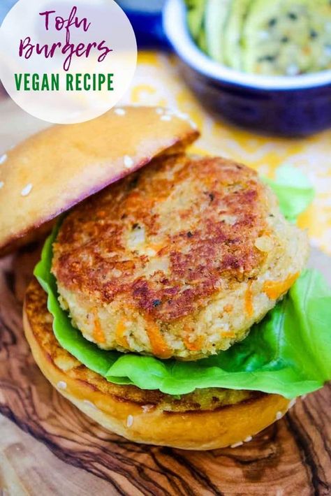 Vegan Tofu Patties, Tofu Burgers Recipe, Tofu Patties Recipes, Tofu Burgers Patties, Tofu Burger Recipe, Tofu Patties, Tofu Burgers, Vegan Patty, Tofu Burger