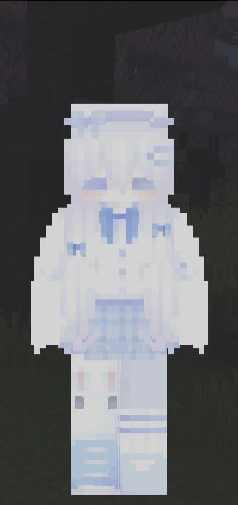 Created by DeliSoft Studios Jellyfish Minecraft, Minecraft Skins Bunny, Cute Minecraft Skins, Minecraft Skins Blue, Blue Minecraft, Cute Minecraft, Mc Skins, Minecraft Skin, Minecraft Skins