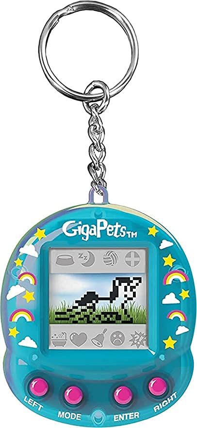 Giga Pets Unicorn Virtual Animal Pet Toy, Upgraded Collector’s Edition, Glossy New Housing Shell Nostalgic 90s Toy, 3D Pet Live in Motion  Great for Birthday gift, Easter basket idea, Christmas + more Giga Pet, Nostalgic 90s, Unicorn Stuffed Animal, 90s Toys, Easter Baskets, Kids Playing, Pet Toys, Motion, Shells