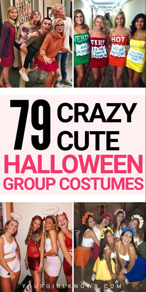 Halloween Ideas For 4 Friends, Group Customes, Halloween Theme Costumes Group, Costumes For 4 People Group, 2023 Group Halloween Costumes, Women’s Group Halloween Costumes, Group Halloween Costumes Not Basic, Halloween Costumes Group Of 4 Women, Costumes For Groups Of Four