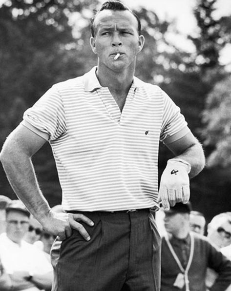 In honor of The Masters golf tournament, we're paying homage to legend of the links Arnold Palmer. Here are six of his on-course style moves that you can work in to your daily routine. After all, you don't get a drink named after you if you're not stylish as hell Golf Fashion Men, Mens Golf Fashion, Lacoste Shirt, Classic Golf, Womens Golf Fashion, Arnold Palmer, Best Dressed Man, Golf Attire, Vintage Golf