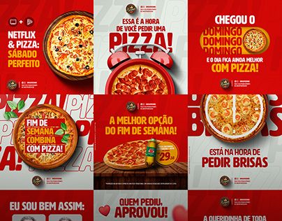 Check out new work on my @Behance profile: "Social Media - Pizzaria" http://be.net/gallery/161073207/Social-Media-Pizzaria Food Graphic Design Poster, Pizza Design Ideas, Pizza Social Media Design, Burger Social Media Design, Pizza Poster Design, Fast Food Social Media Post, Food Post Design, Pizza Creative, Food Social Media Design