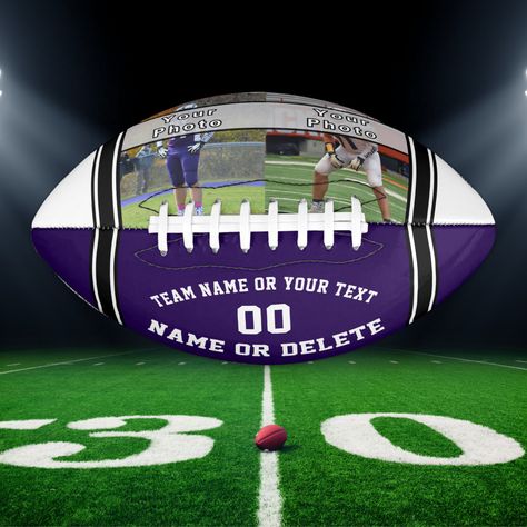 Senior Night Football, Football Team Gifts, Football Background, Dart Boards, Football Ball, Senior Night, Custom Football, Football Gifts, Team Gifts