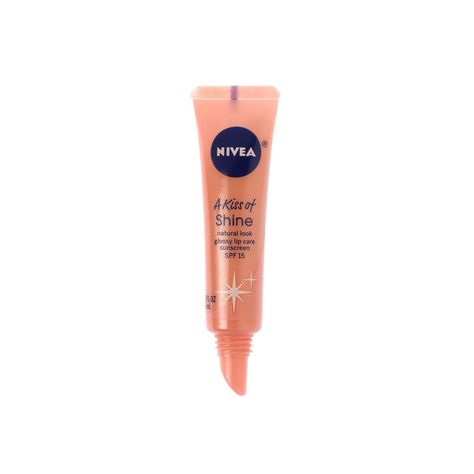 Nivea A Kiss of Shine Glossy Lip Care Koleksi Makeup, Lip Balm Collection, Best Lip Balm, Lip Gloss Collection, Shiny Lips, Hydrating Lip Balm, Gloss Labial, Beauty Products Drugstore, Tinted Lip Balm