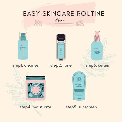 Easy Skincare Routine For Everyone Daily Skin Care Routine Steps, Easy Skincare Routine, Easy Skincare, Skin Facts, Face Routine, Skin Advice, Simple Skincare Routine, Basic Skin Care Routine, Turmeric Benefits