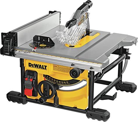 Table Saw Reviews, Jobsite Table Saw, Portable Table Saw, Best Table Saw, Table Saw Stand, Rolling Table, Table Saws, Dewalt Tools, Board Storage