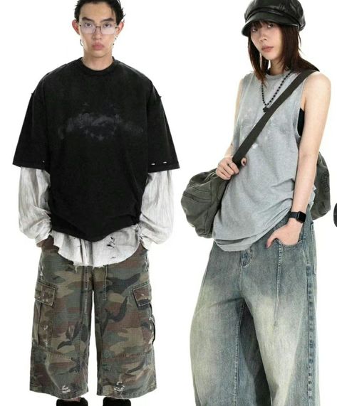 Mori Kei Fashion Men, Mori Kei Male, Mori Kei Men, Mori Kei Boy, Japanese Male Fashion, Baggy Style Woman, Dark Streetwear, Japanese Streetwear Fashion, Japanese Mens Fashion