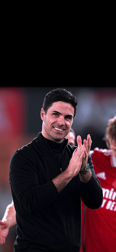 Arsenal's manager Mikel Arteta celebrates his team's victory over Wolves