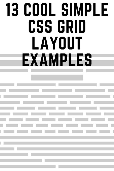 Simple css grid Css Grid Layout, Css Examples, Crazy Eights, Css Grid, Grid Layouts, Html Css, Front End, Free Hand, Hand Picked