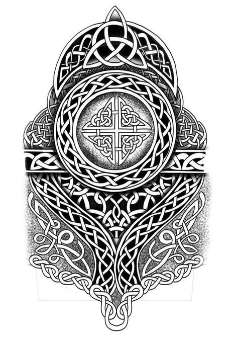 Celtic Half Sleeve Tattoo, Celtic Half Sleeve, Half Sleeve Tattoo Design, Celtic Warrior Tattoos, Designed Tattoos, Celtic Sleeve Tattoos, Viking Knotwork, Viking Warrior Tattoos, Celtic Tattoo Designs