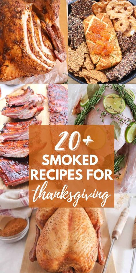 Smoked Sides For Thanksgiving, Smoker Thanksgiving Sides, Brisket For Thanksgiving, Smoker Thanksgiving Recipes, Thanksgiving Appetizers Smoker, Traeger Thanksgiving Recipes, Smoked Thanksgiving Sides, Thanksgiving Smoker Recipes, Easy Traeger Recipes