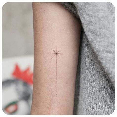 Fallstar1202 North Star Tattoos, Morse Code Tattoo, Shooting Star Tattoo, Henne Tattoo, Tattoo Graffiti, 심플한 그림, Delicate Tattoo, Subtle Tattoos, Little Tattoos