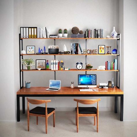 Desktop Computer Desk, Standing Desk Chair, Desktop Bookshelf, Desk Bookshelf, Desk Writing, Bookcase Desk, Desk Computer, Simple Desk, Bookshelf Desk