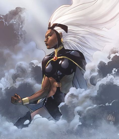 Storm Marvel Comics, Brotherhood Of Mutants, Avengers Fanart, Storm Aesthetic, Storm Comic, Storm Artwork, Storm Xmen, Black Panther Comic, Xman Marvel