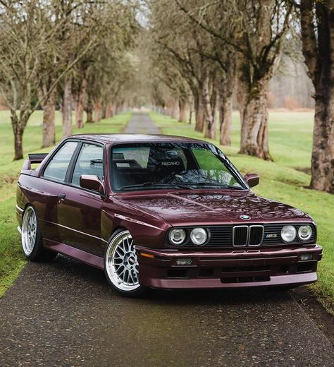 A German Classic: E30 M3 Bmw E30 Coupe, Bmw M3 E30, Stanced Cars, Classic Bmw, Bmw E30 M3, E30 M3, Bmw Wagon, Bmw Classic Cars, Bmw M Power