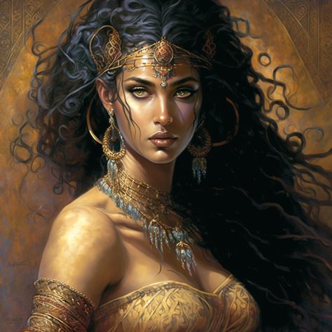 Goddess, Ishtar, "Goddess Of Love, Fertility, War, And Sexuality" | Fantasy I Sci-Fi I Books I Films I World Building Woman Spiritual, Goddess Ishtar, Ishtar Goddess, Sacred Feminine Art, Star Sign Art, Divine Feminine Art, Witch Wallpaper, Ancient Goddesses, Chakra Art