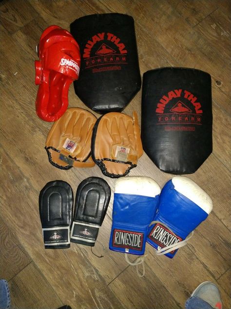 sparing, boxing gear, focus pads, muay thai forearm sheild Sparing Boxing, Boxing Gear, Muay Thai, Karate, Boxing, Top Brands, Collectibles, Electronics, Things To Sell