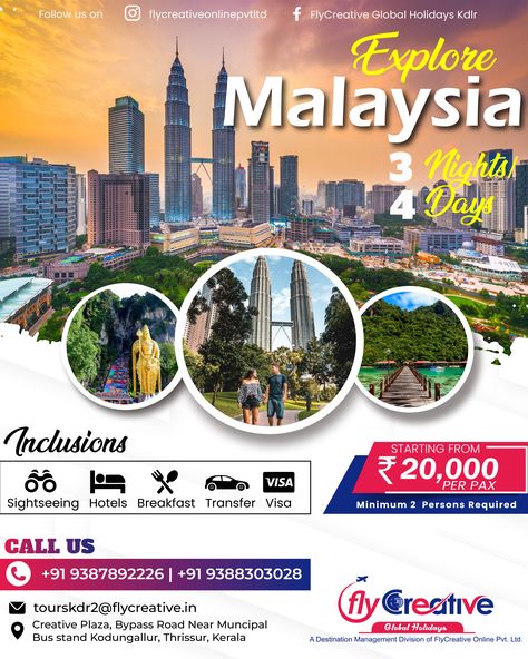 Malaysia tour package Malaysia Tourism, Travel Advertising Design, Malaysia Tour, Kuala Lumpur City, Petronas Towers, Travel Advertising, Malaysia Travel, Tour Posters, Travel Packages