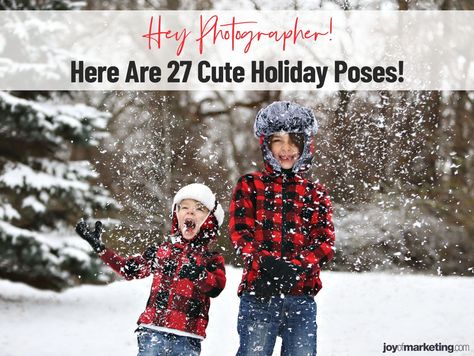 Here are 27 of the best Holiday Card photography poses you can keep in your back pocket to use all year long. Why? Whether it’s the middle of July or 12 days before Christmas, there’s nothing wrong with always being prepared for a phone call from your photography clients looking to book a Holiday Card session. If you haven’t started your Holiday Card marketing, it’s never too late! Here’s how you can crush it at marketing Holiday Cards to all of your clients. Brothers Christmas Card Photo Ideas, Holiday Card Photos, Sibling Holiday Photo Ideas, Holiday Card Family Photos, Elf Christmas Card Photo Ideas, Kids Christmas Card Pictures, Outdoor Christmas Card Photo Ideas, Sibling Christmas Card Ideas, Diy Christmas Card Photo Ideas Family