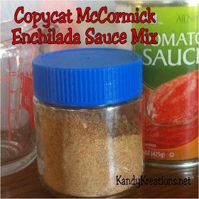 Save money and eat healthier with this copycat version of McCormick's Enchilada Sauce Mix. Using items you probably already have in your kitchen, you can make a delicious enchilada sauce mix that saves a trip to the store. Enchilada Seasoning Recipe, Homestead Pantry, Mccormick Recipes, Jar Mixes, Homemade Guac, Enchilada Sauce Recipe, Kitchen Magick, Homemade Dry Mixes, Diy Mixes