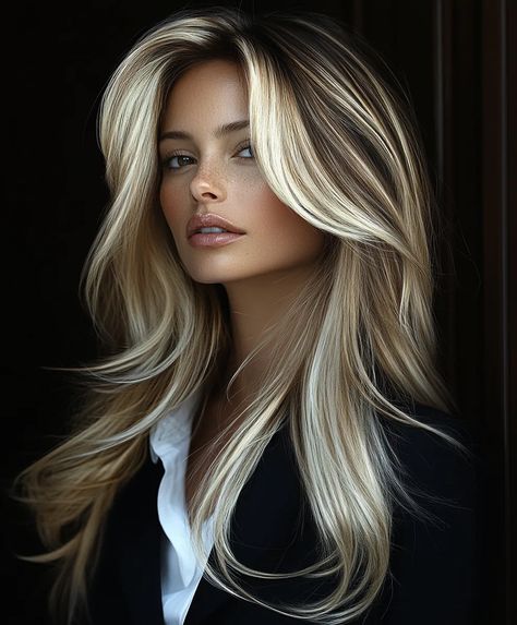 Top 51 Dark Brown Hair With Blonde Ideas For A Bold And Beautiful Look - Hair Trend Guide Blonde Highlights Underneath, Blonde Peekaboo Highlights, Blonde Balayage Honey, Dark Brown Hair With Blonde, Bold Balayage, Brunette With Blonde, Blonde Ideas, Blonde Lowlights, Highlights For Dark Brown Hair