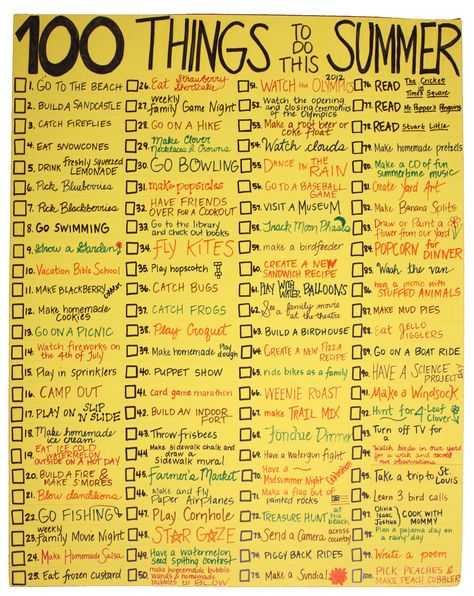 Creativity To-Do List for the Summer Summer To Do List, 100 Things To Do, Things To Do When Bored, List Ideas, Summertime Fun, Summer Bucket Lists, Summer Bucket, Life Tips, Summer Activities