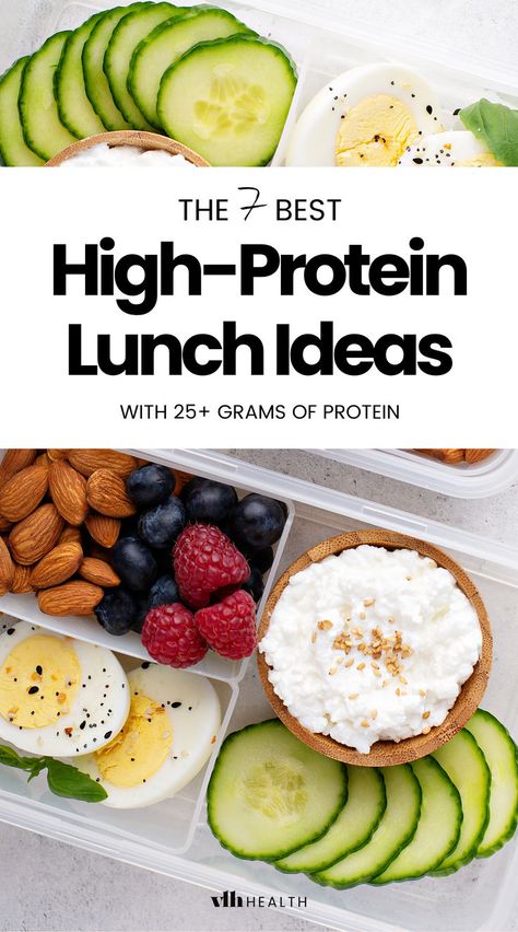 high protein lunch High Protein Lunch Pescatarian, High Protein Chicken Lunch Ideas, High Protein Cold Lunches For Work, High Protein Lunches For Work, Easy High Protein Lunch, Meal Prep Simple, Protein Lunch Ideas, High Protein Lunch Ideas, Healthy Fall Dinner