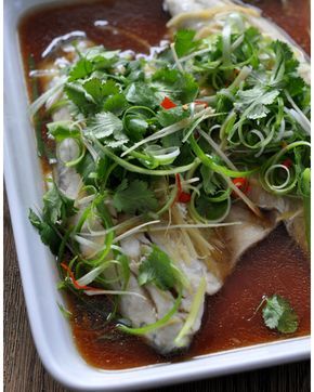 Chinese Fish Recipe, Chinese Steamed Fish, Steamed Fish Recipes, Steam Fish, Chinese Fish, Chinese Recipe, Steamed Fish, Chinese Food Recipes, Food Seafood