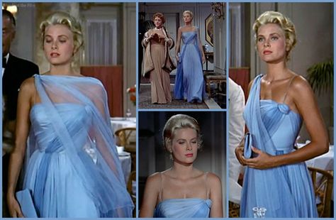 On-screen looks I've coveted since I was a child: Pretty much every dress work by Grace Kelly ever.  Especially in To Catch A Thief Grace Kelly Style, To Catch A Thief, Princess Grace Kelly, Iconic Dresses, Movie Fashion, Princess Grace, Beauty Dress, Mode Inspo, Grace Kelly