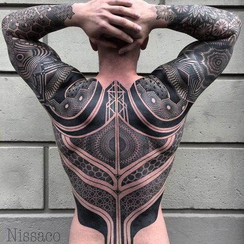 Are you looking for mandala tattoo designs? Don't waste your time searching through 1,000+ web pages. We’ve collected 50+ best tattoo ideas for you in our article. Back Piece Tattoo Ideas, Extreme Tattoos, Piece Tattoo Ideas, Tattoo Ideas Male, Frankenstein Tattoo, Tatted Guys, Tato Maori, Tattoo Ideas Males, Backpiece Tattoo