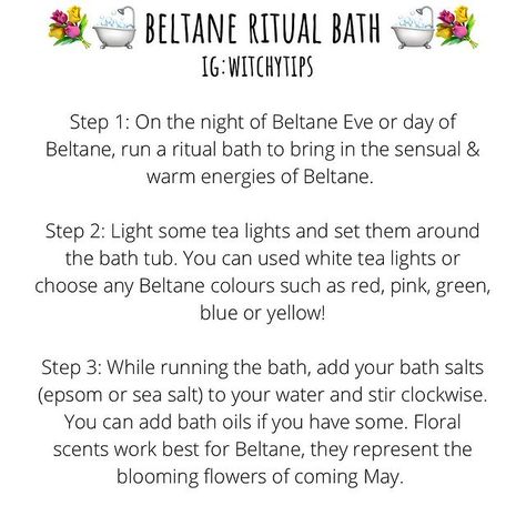 Tips for Witches Everywhere! ✨ (@witchytips) • Instagram photos and videos Wicca Holidays, Witchy Academia, Witch Spirituality, Ritual Bath, Foot Soak, Beltane, Bath Oils, Floral Scent, Book Of Shadows