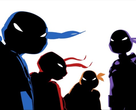 Tmnt Group Photo, Tmnt 2012 Poster, Tmnt Matching Pfp For 4, Tmnt Silhouette, Tmnt 2012 Wallpaper, Tmnt Pfp, Tmnt Wallpaper, Ninja Turtles Movie, Teenage Mutant Ninja Turtles Art