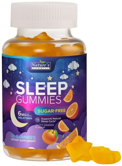 Sugar Free Sleep Gummies for Adults - Extra Strength 6mg Melatonin Gummy, Natural Sleeping Health Gummies, Sleep Gummies, Melatonin Gummies, Sleep Supplements, Back Pain Remedies, Sugar Intake, Baddie Tips, Pet Wellness, Health Conscious