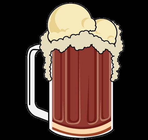 Root Beer Float Beer Float, Root Beer Float, Root Beer, Float, Ice Cream, Beer, Clip Art, Tableware, Drawings