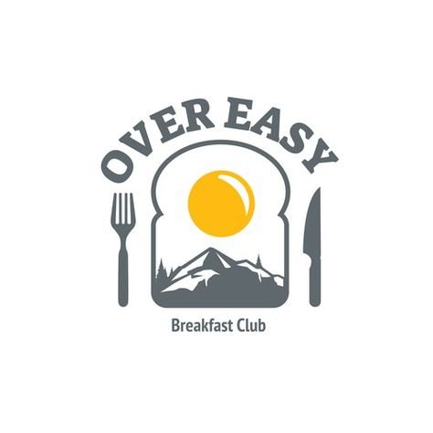 Breakfast restaurant in aspen | Logo design contest | 99designs Breakfast Restaurant Logo, Breakfast Cafe Design, Breakfast Logo Design, Brunch Logo, Breakfast Logo, Aspen Trip, Resturant Logo, Trailer Logo, Egg Logo