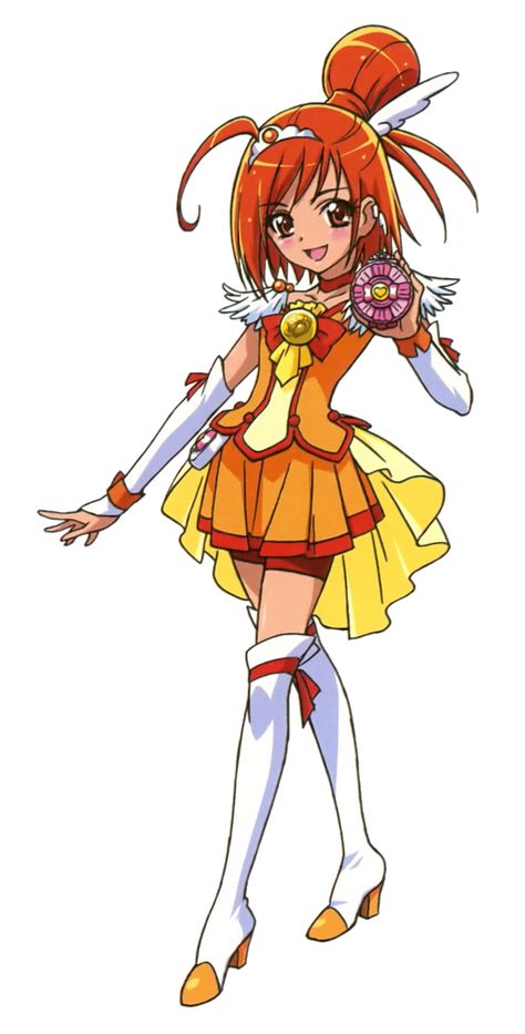 Glitter Sunny by HemaMungal on DeviantArt Glitter Sunny, Miyuki Hoshizora, Reika Aoki, Glitter Force Costume, Human Png, Glitter Force Characters, Glitter Wall Art, Glitter Pictures, Shugo Chara