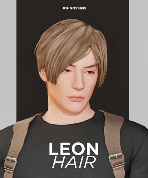 Resident Evil Series, Sims 4 Men Clothing, Sims 4 Hair Male, Cc Packs, Sims 4 Male Clothes, Hair Inspired, Sims 4 Cas Mods, Pelo Sims, The Sims 4 Packs