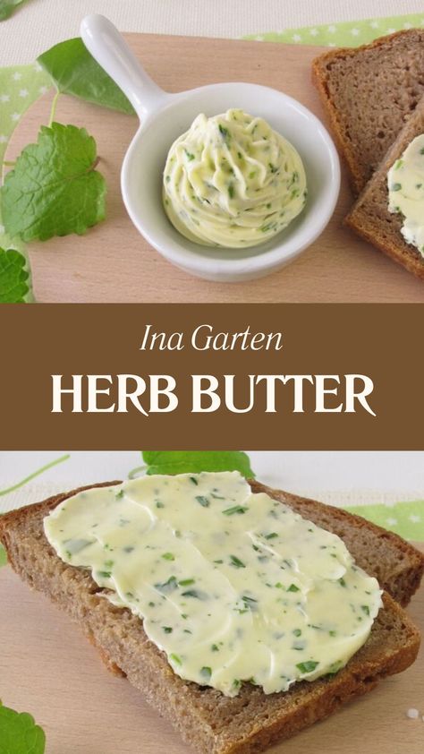 Ina Garten Herb Butter Dill Herb Recipes, Dill Herb, Barefoot Contessa Recipes, 2025 Goals, Dill Recipes, Lemon Dill, Herb Recipes, Barefoot Contessa, Herb Butter